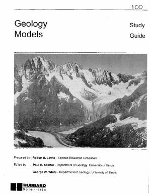Geology Models IS by Ci by - En - George Robert Paul Ti F R