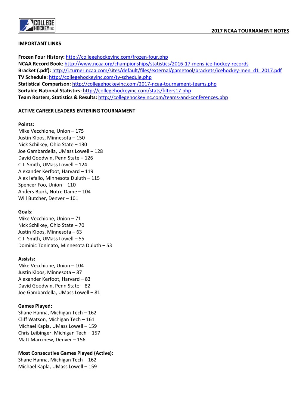 2017 NCAA Tournament Media