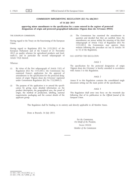 Commission Implementing Regulation (EU) No 686/2013 of 16 July 2013