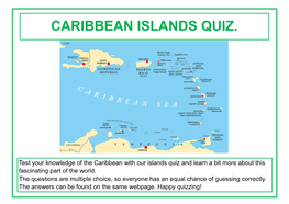 Caribbean Islands Quiz