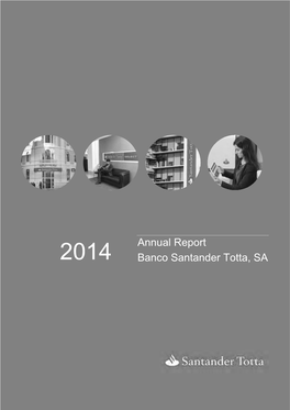 Annual Report Banco Santander Totta, SA