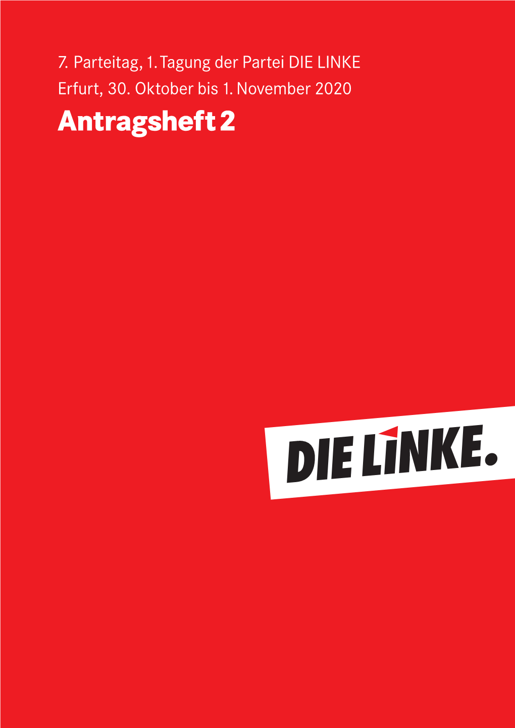 Antragsheft 2