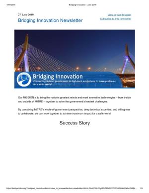 Bridging Innovation, June 2019