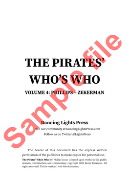 The Pirates' Who's