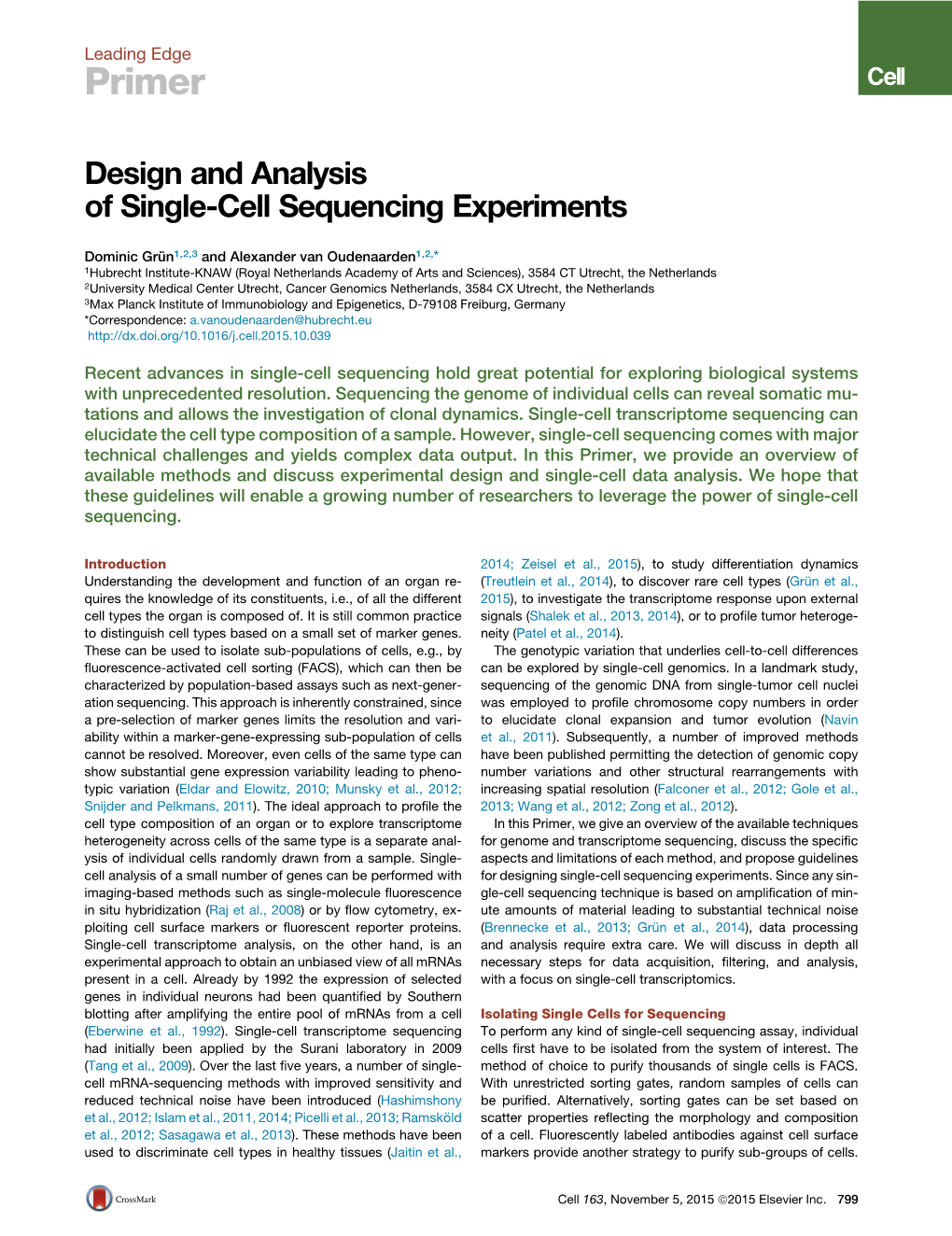 sequencing design of experiments