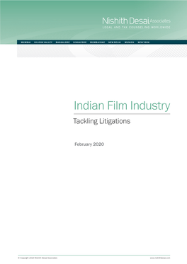 Indian Film Industry Tackling Litigations