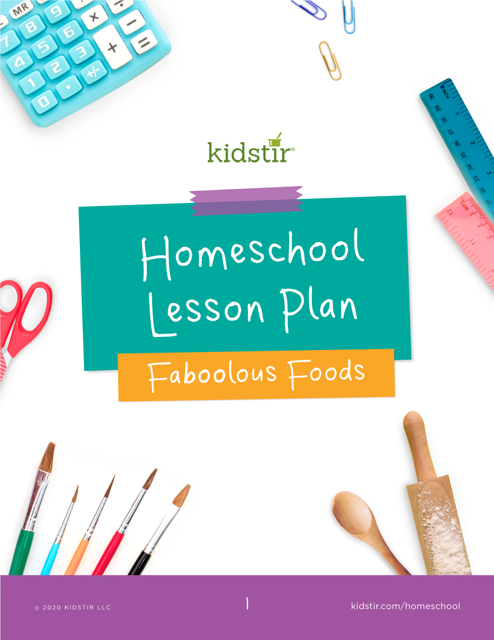 Homeschool Lesson Plan