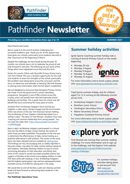 Pathfinder Newsletter