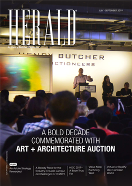 A Bold Decade Commemorated with Art + Architecture Auction