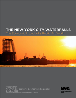 The New York City Waterfalls: the Economic Impact of A