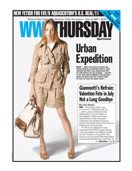 Urban Expedition MILAN — Safari: the Essence of Sporty Chic