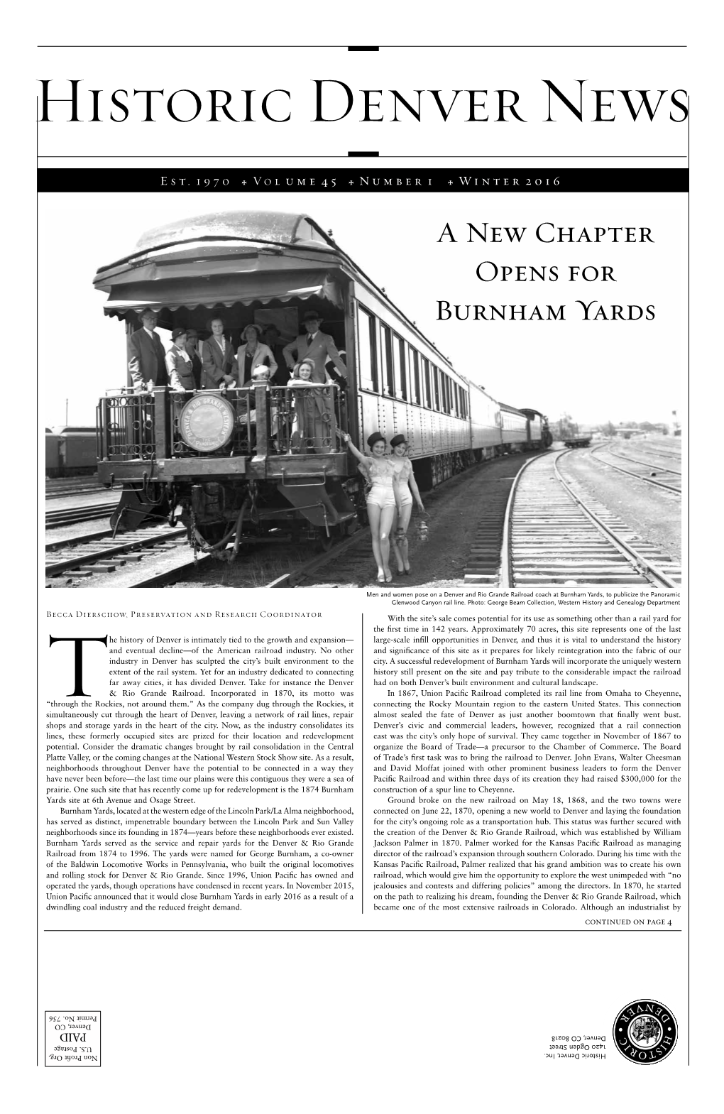 A New Chapter Opens for Burnham Yards