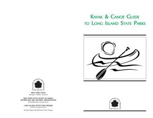 Kayak & Canoe Guide to Long Island State Parks (Pdf)
