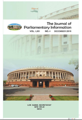 The Journal of Parliamentary Information