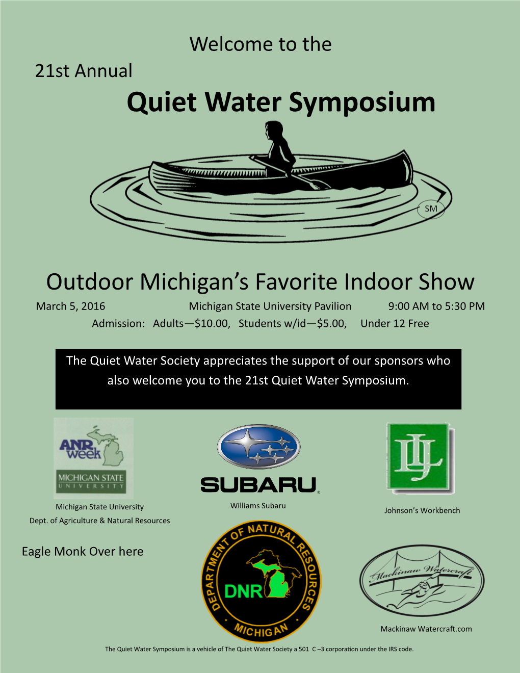 Quiet Water Symposium