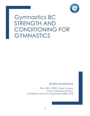 Strength and Conditioning Manual