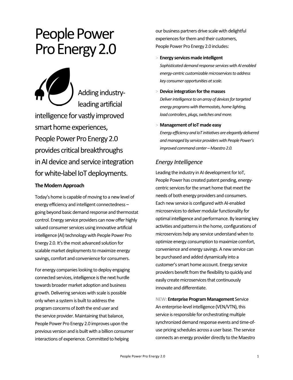 People Power Pro Energy