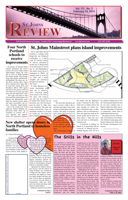 The Stills in the Hills St. Johns Mainstreet Plans Island Improvements