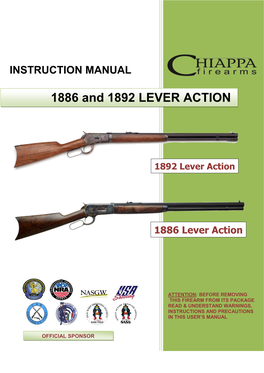 1886 and 1892 LEVER ACTION