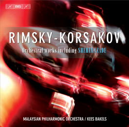 RIMSKY-KORSAKOV Orchestral Works Including SHEHERAZADE