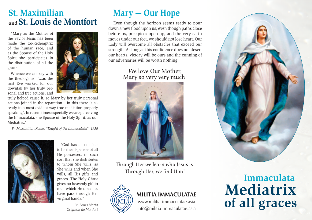 Mediatrix." Fr