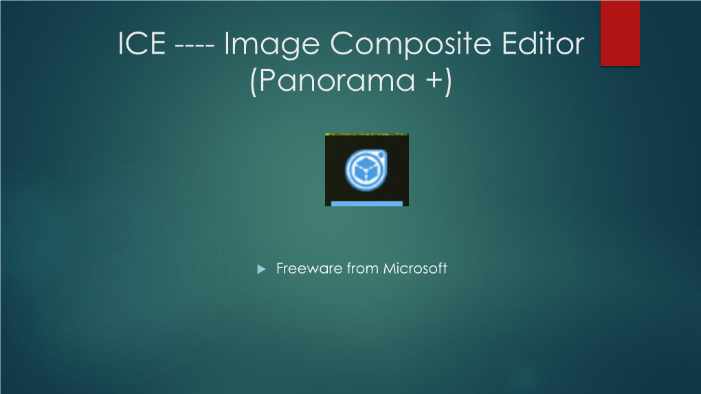 Image Composite Editor (Panorama +)