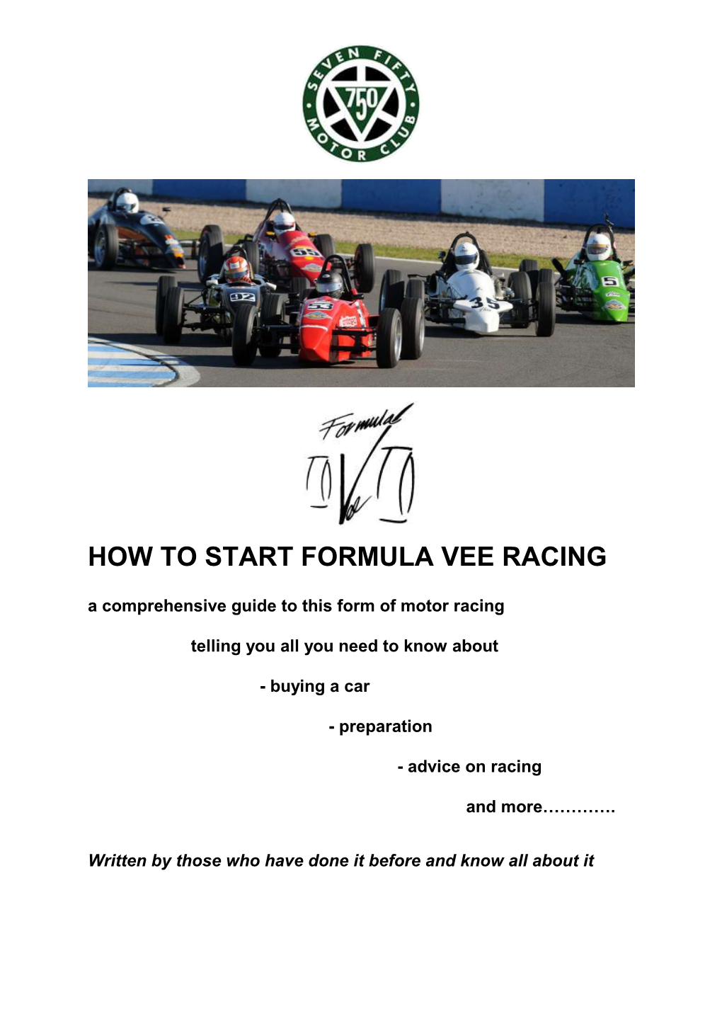How to Start Motor Racing