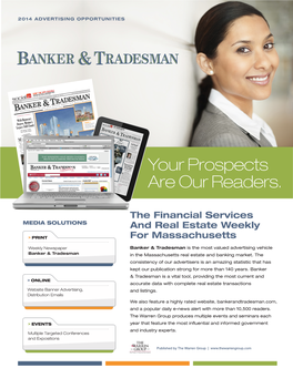 Your Prospects Are Our Readers
