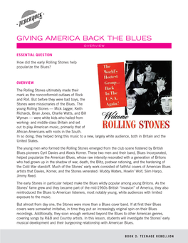 Giving America Back the Blues
