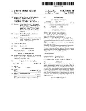 (12) United States Patent (10) Patent No.: US 8,518,373 B2 Aimeet Al