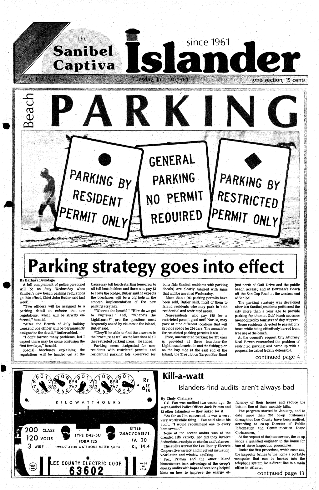 Parking Strategy Goes Into Effect