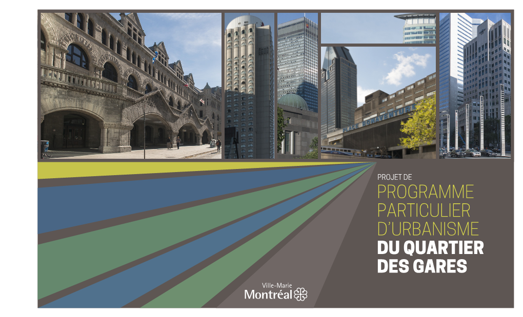 Projet De Programme Particulier D'urbanisme Du Quartier Des Gares