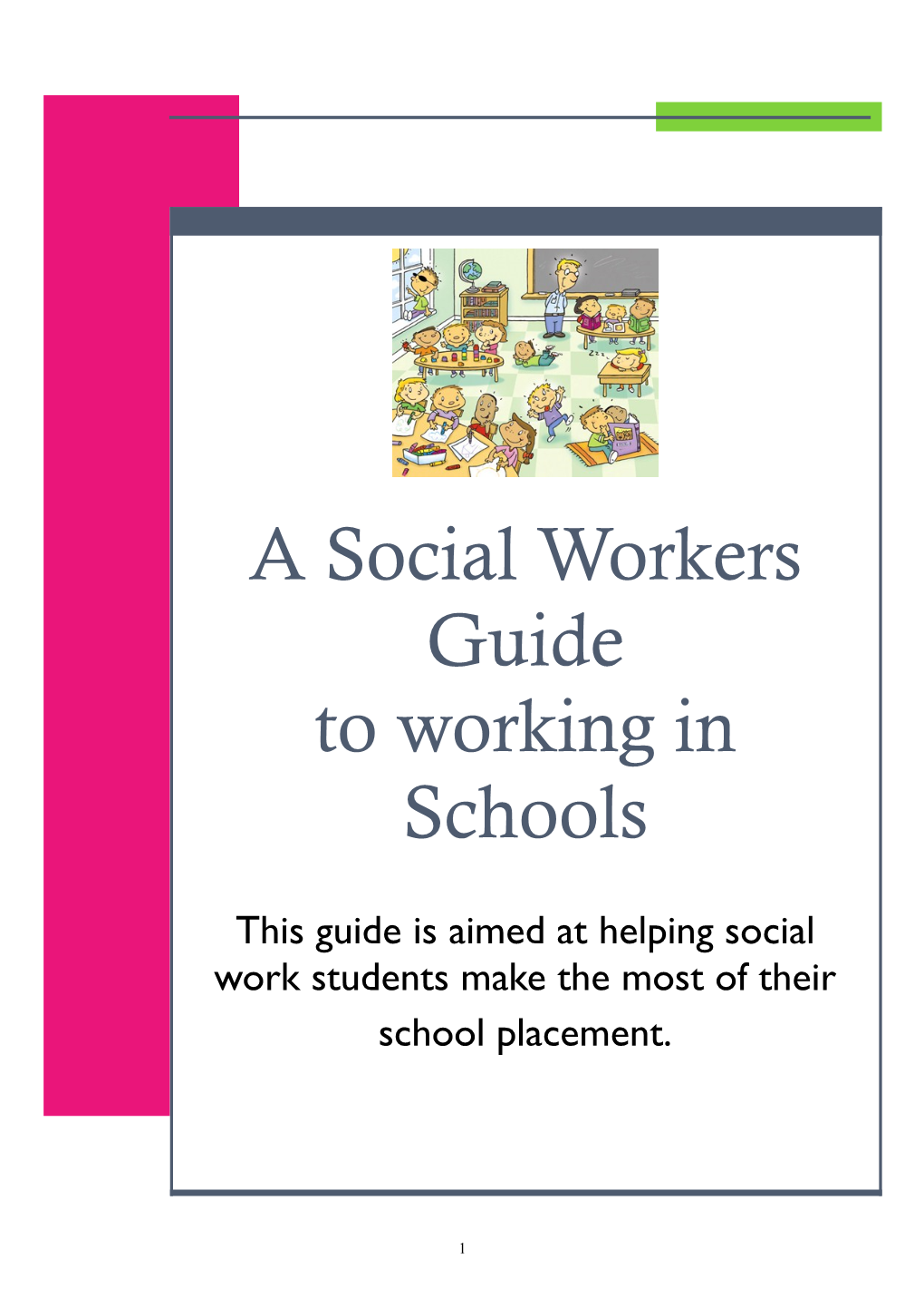 A Social Workers Guide to Working in Schools