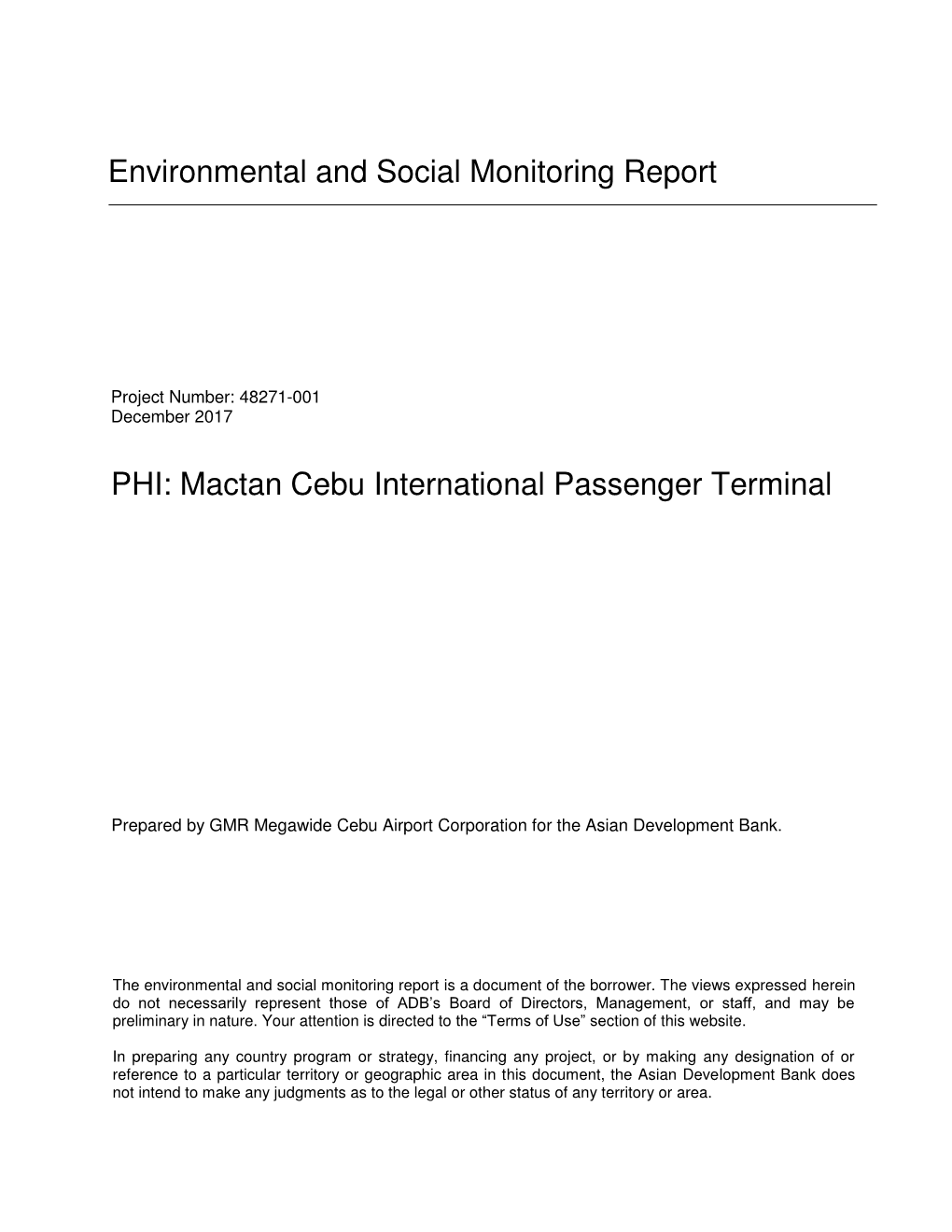 48271-001: Mactan-Cebu International Passenger Terminal Project