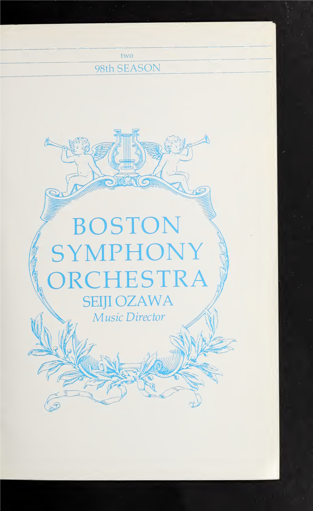 Boston Symphony Orchestra Concert Programs, Season 98, 1978