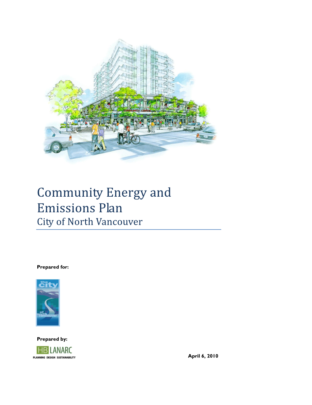 Community Energy and Emissions Plan City of North Vancouver