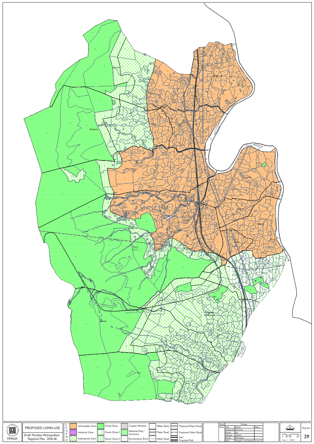 PROPOSED LAND-USE ------G - - - National Park