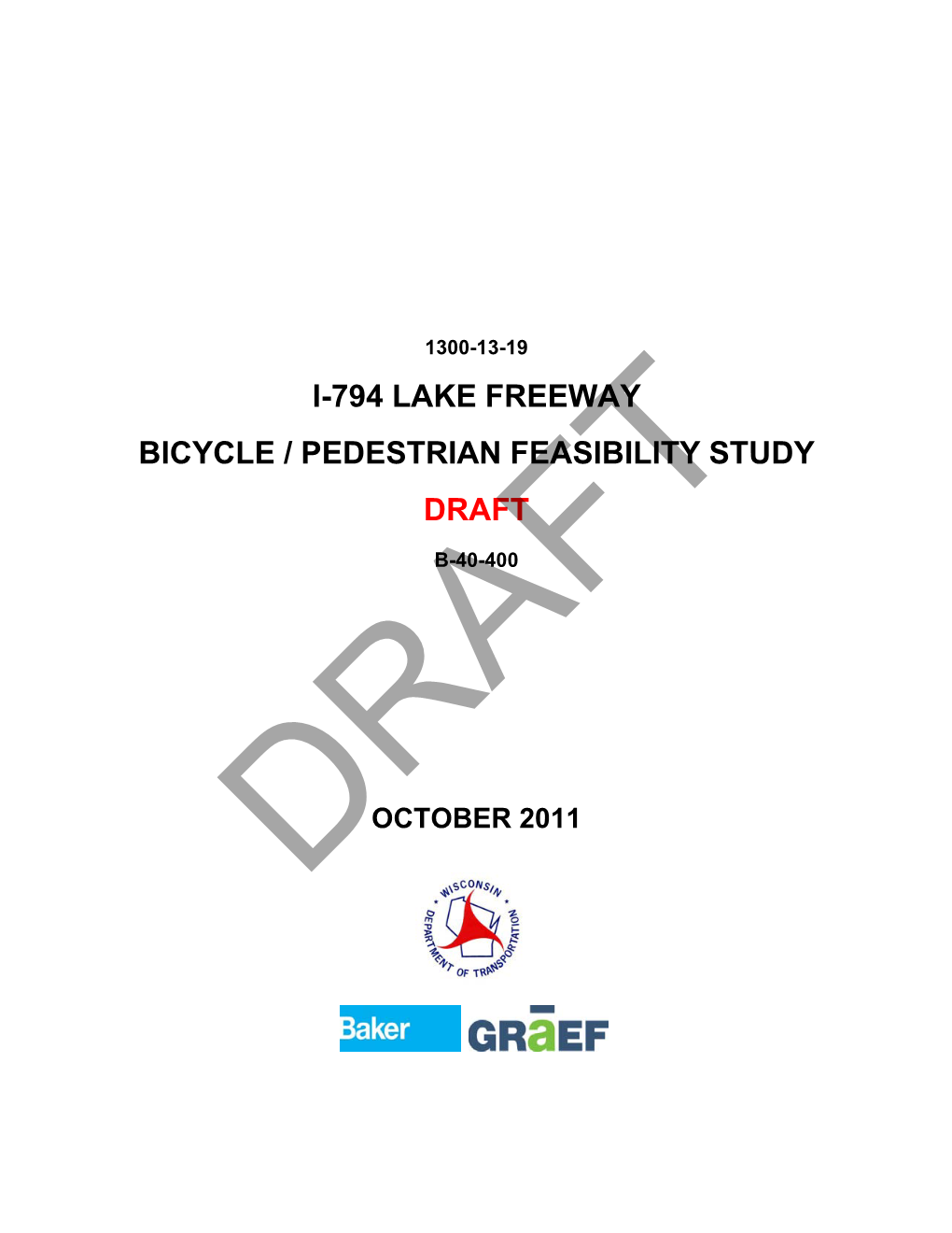 I-794, Lake Freeway Bicycle/Pedestrian Feasibility Study