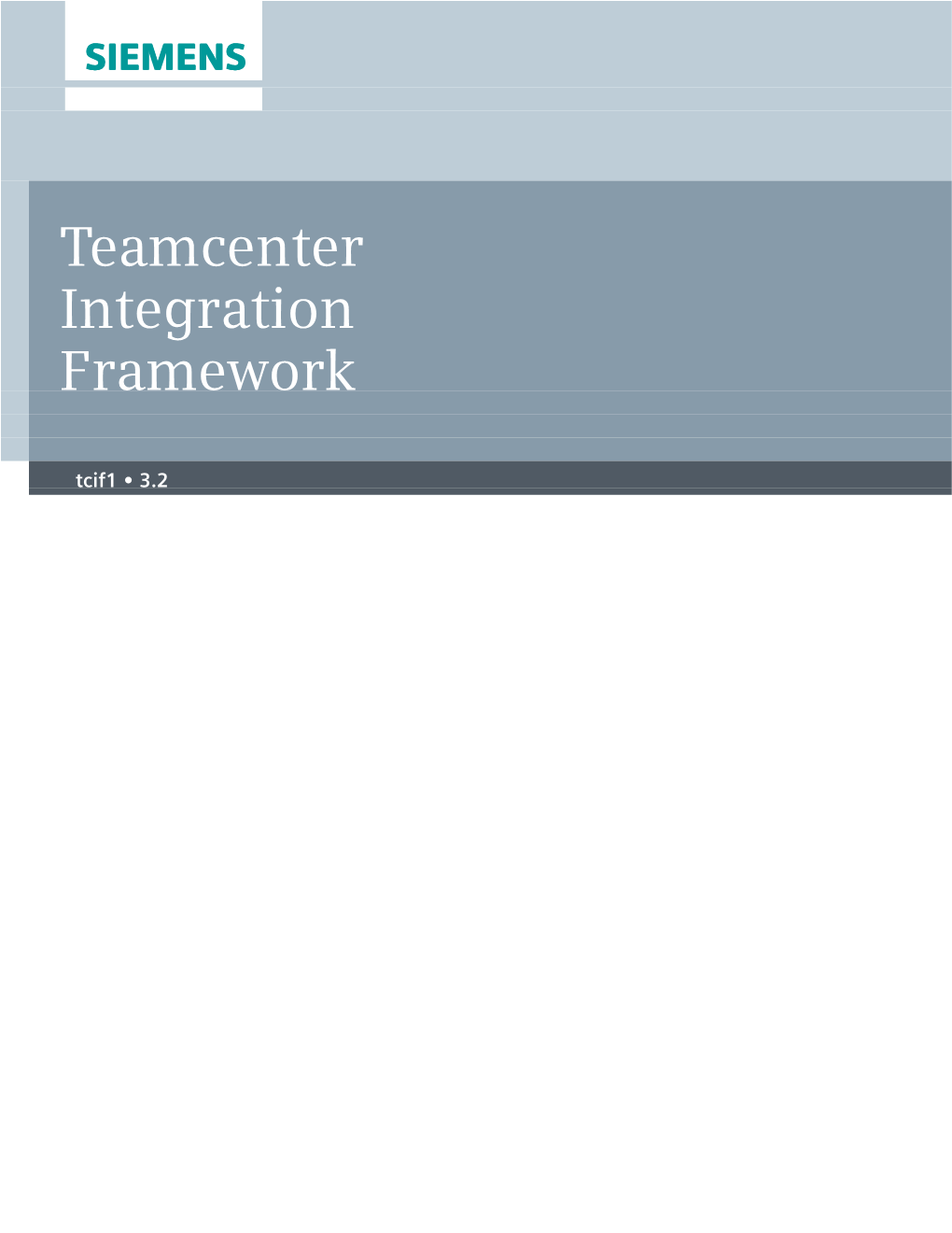 Teamcenter Integration Framework