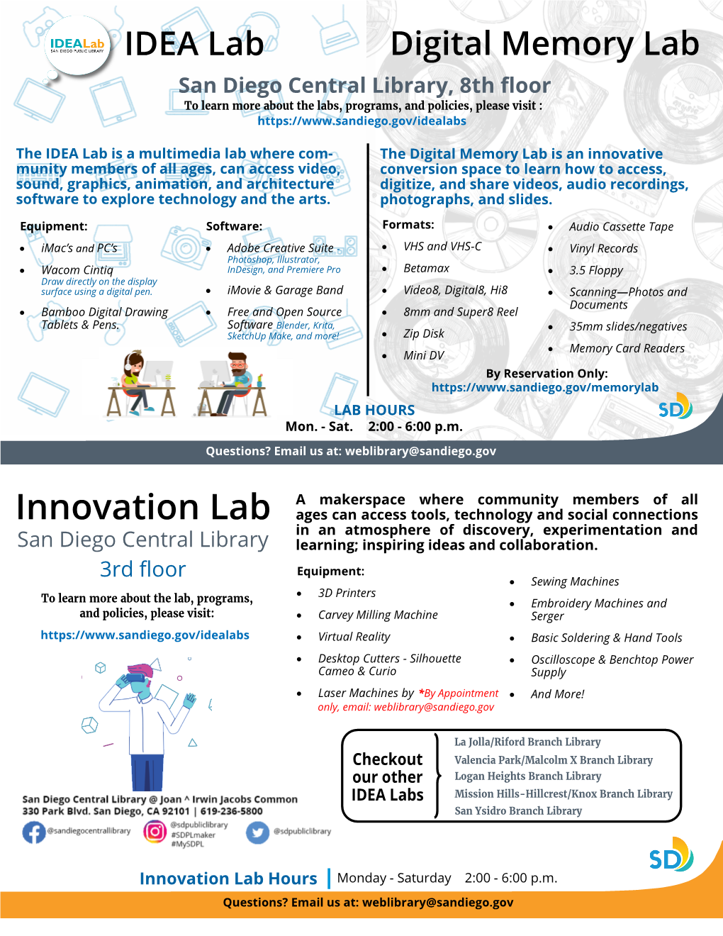 IDEA Lab Brochure