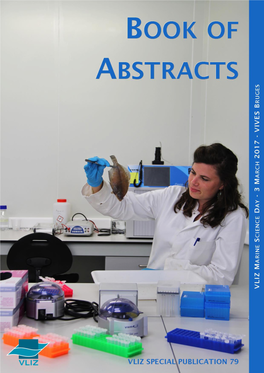 Book of Abstracts Vliz Marine Science Day