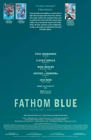 Fathom Blue Volume One ~ Chapter Six