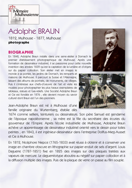 BRAUN Adolphe.Spub