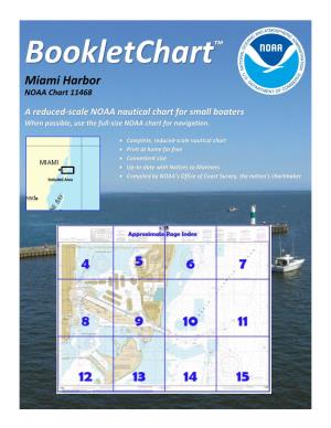 Miami Harbor NOAA Chart 11468