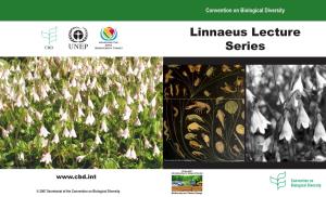 Linnaeus Lecture Series Booklet #1