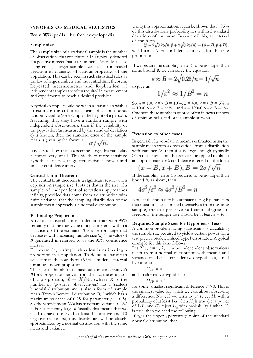 From Wikipedia, the Free Encyclopedia Deviations of the Mean