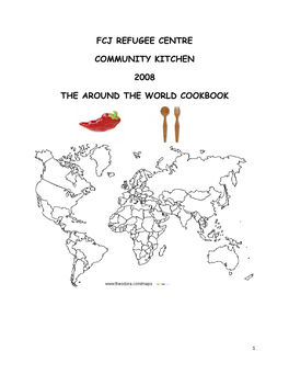 Fcj Refugee Centre Community Kitchen 2008 the Around the World Cookbook