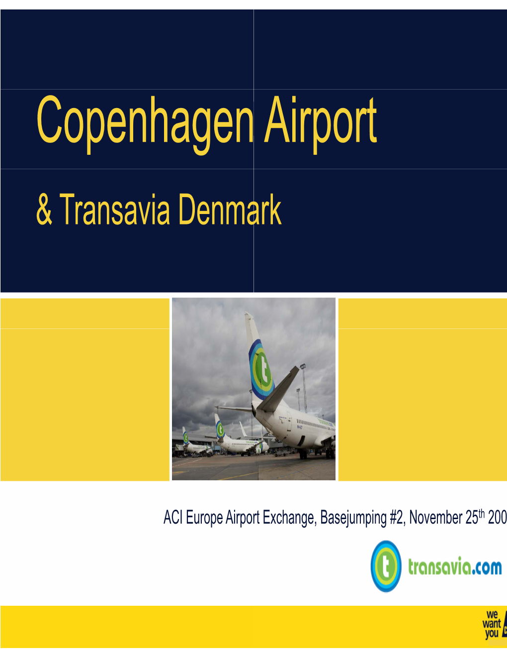 Copenhagen Airport & Transavia Denmark