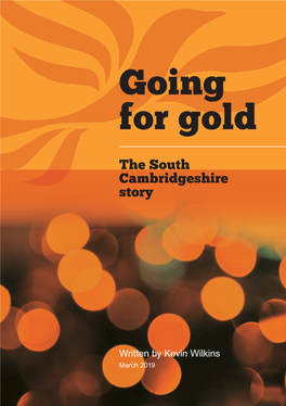 Going for Gold – the South Cambridgeshire Story