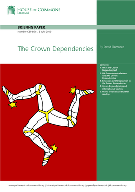 The Crown Dependencies by David Torrance